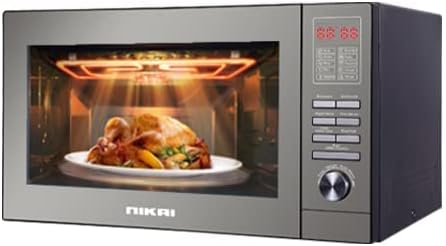Nikai Microwave 25L Digital 5 Power Levels With Grill Function 900W Nmo250Mdg Defrost Settings Cooking End Signal 10 Auto Menus Mirror Finish Push Button Door 2 Nikai Microwave 25L Digital 5 Power Levels With Grill Function 900W Nmo250Mdg Defrost Settings Cooking End Signal 10 Auto Menus Mirror Finish Push Button Door