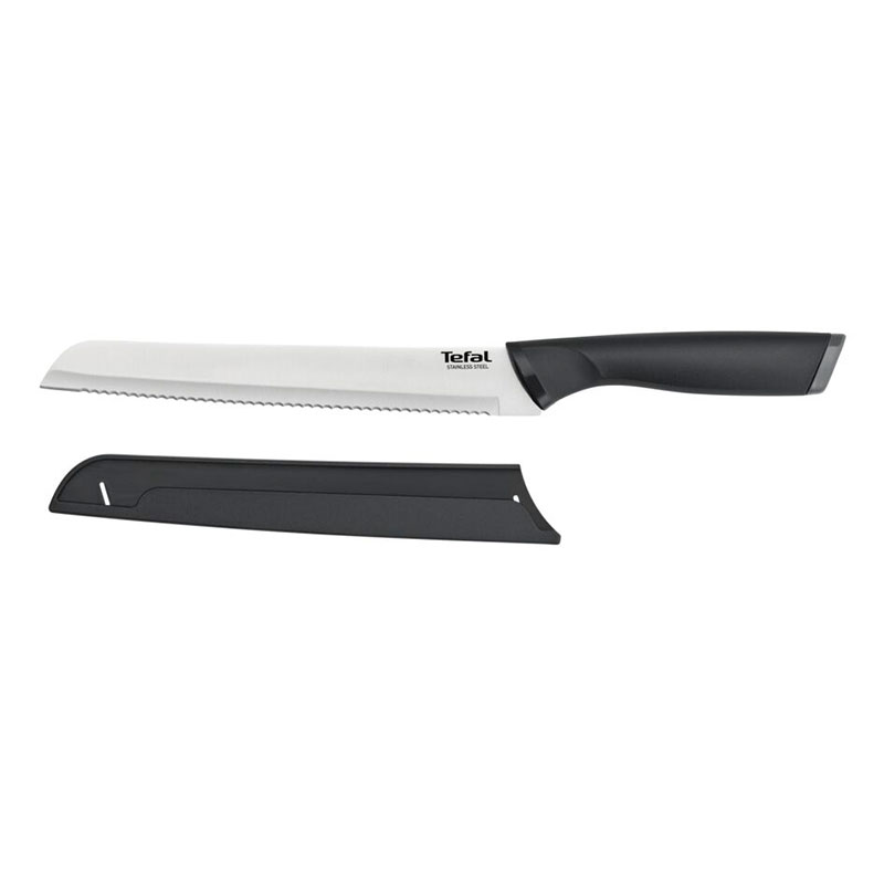 Tefal Comfort Knife 20Cm Stainless Steel Blade K2213404 Blade Cover For Extra Protection Dishwasher Safe 4 Tefal Comfort Knife 20Cm Stainless Steel Blade K2213404 Blade Cover For Extra Protection Dishwasher Safe