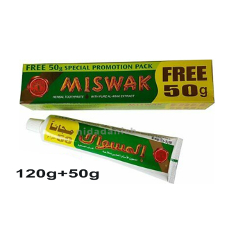 Dabur Miswak Toothpaste 120g+50g Extra - Set of 3 Pcs