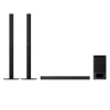 Sony Home Cinema Soundbar System 5.1ch 1000W with 2 Tall Boy Rear Speakers-not Wireless HT-S 700