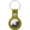 Apple AirTag FineWoven Key Ring Chartreuse