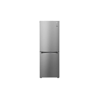 LG Refrigerator 335L Bottom Freezer Double Doors Silver GC-B369NLJM