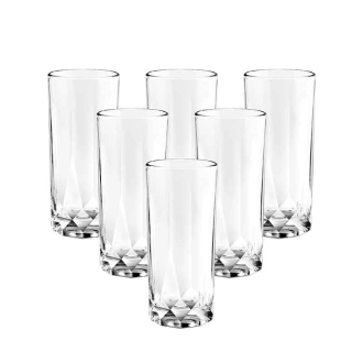 Ocean Glass 6pcs Connexion Hi Ball 350ml Classic Tumbler Fancy 1P02808