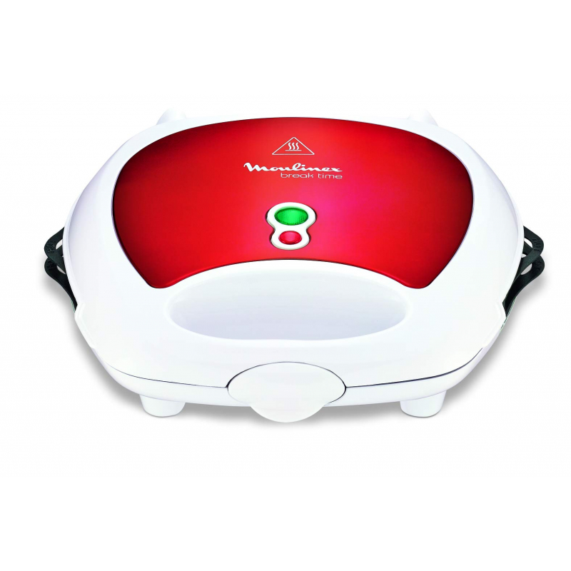 Moulinex Sandwich Toaster 2 Slice 3 In 1 Waffle Grill And Sandwich 700W Sw612543 - Nonstick Coating Plates Detachable Plates Vertical Storage Light Indicator 2 Moulinex Sandwich, Panini &Amp; Waffle Maker 700W 3In1 Interchangeable Plates Sw612543