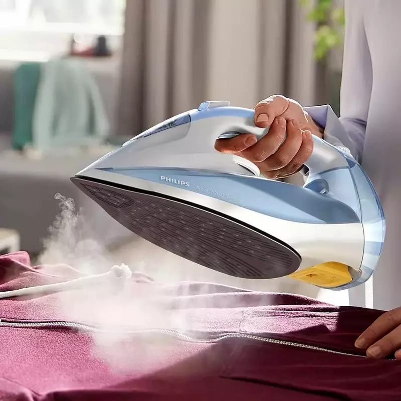 Philips Steam Iron 2600W 300Ml, 220G Steam Boost, Quick Calc Release And Steamglide Plus Soleplate, 7000 Series Blue Dst7011 3 Philips Steam Iron 2600W 300Ml, 220G Steam Boost, Quick Calc Release And Steamglide Plus Soleplate, 7000 Series Blue Dst7011