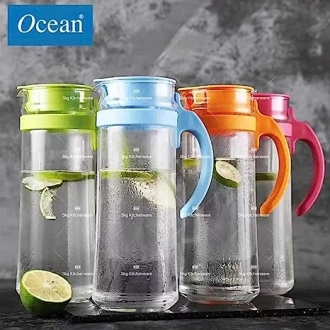 Ocean Jug Patio Pitcher Blue 1265ml 3V1834401G0043