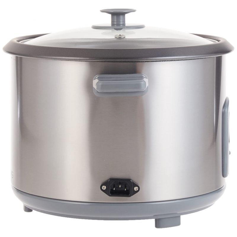 Kenwood Rice Cooker 2.8L Keep Warm Function Teflon Coated Pot 1000W Rcm71.000Ss - Glass Lid Non Stick Stainless Steel Removable Cooking With Steam Basket Pot Indicator Lights 4 Kenwood Rice Cooker 2.8L Keep Warm Function Teflon Coated Pot 1000W Rcm71.000Ss - Glass Lid Non Stick Stainless Steel Removable Cooking With Steam Basket Pot Indicator Lights