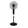 Frigidaire Stand Fan 18" 60W with Remote Control, 5 Speed Settings Black FD9018RC