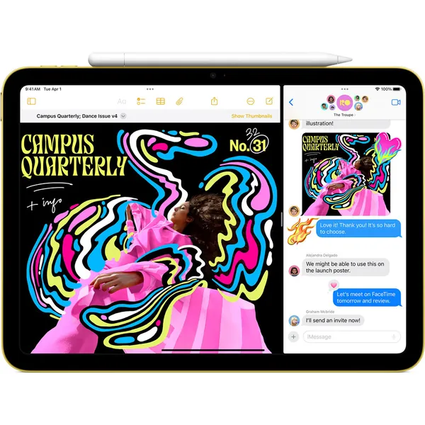 Apple 11&Quot; Ipad A16 Chip 256Gb, Wi-Fi Only, Silver 4 Apple 11&Quot; Ipad A16 Chip 256Gb, Wi-Fi Only, Silver