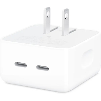 Apple 35W Dual USB-C Port Compact Power Adapter