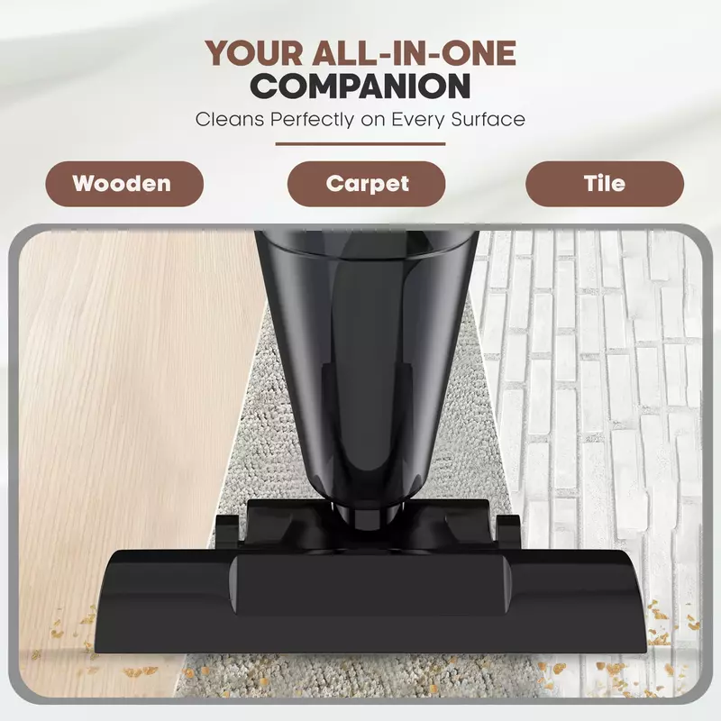 Nikai Vacuum Cleaner 0.8L 2 In 1 Stick And Hand Held 600W Nvc320H1 Transparent Dust Cup Power Cord Wrap Washable Dust Bag Easy Carry Handle 7 Nikai Vacuum Cleaner 0.8L 2 In 1 Stick And Hand Held 600W Nvc320H1 Transparent Dust Cup Power Cord Wrap Washable Dust Bag Easy Carry Handle