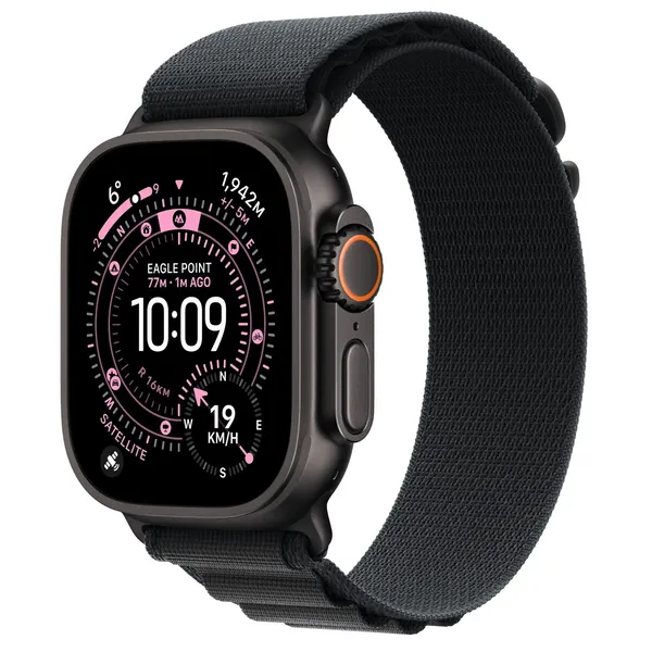 Apple Watch Ultra 3 49Mm Black Titanium Case Gps + Cellular Black Alpine Loop 1 Apple Watch Ultra 3 49Mm Black Titanium Case Gps + Cellular Black Alpine Loop