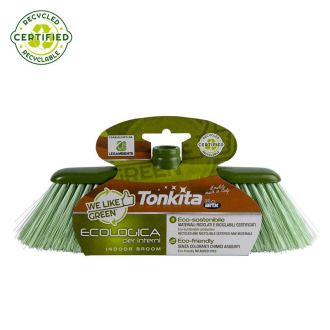 Tonkita ECO Green Indoor Broom + Handle TK670 Pack of 3