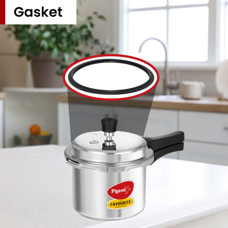 Pigeon Pressure Cooker 7.5L Deluxe Outer Lid Aluminium Sap 104 - Ergonomic Sturdy Handle Thermal Efficiency Special Alloy Safety Plug 12 Pigeon Pressure Cooker 7.5L Deluxe Outer Lid Aluminium Sap 104 - Ergonomic Sturdy Handle Thermal Efficiency Special Alloy Safety Plug