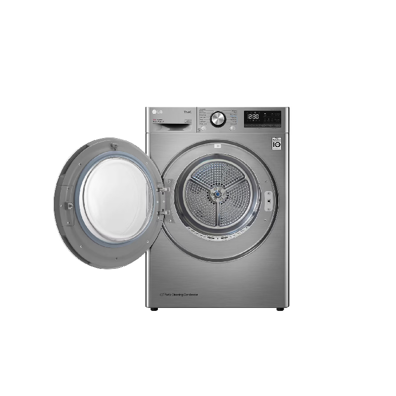Lg Washing Machine 9Kg Dual Inverter Heat Pump Dryer, Front Load, Eco Hybrid, Auto Cleaning Condenser. Allergy Care, Dual Filter, Smart Pairing, Thinq, Vcm Rh90V9Pv8N