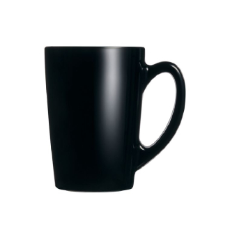 Luminarc New Morning Mug 320ml Black V9401 (Pack of 6Pcs)