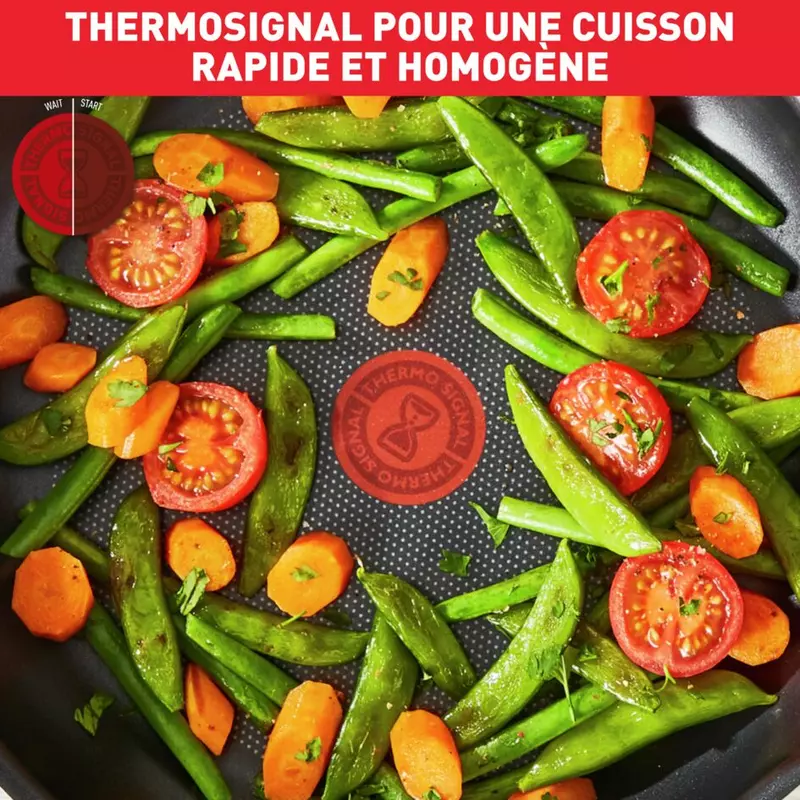 Tefal Unlimited Frypan 32Cm Non Electric B4590884 Aluminium Material Heat Indicator Thermo Signal Powerglide Coating Made In France 6 Tefal Unlimited Frypan 32Cm Non Electric B4590884 Aluminium Material Heat Indicator Thermo Signal Powerglide Coating Made In France