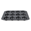 Tefal Easy Grip Baking Tray 12 Holes Nonstick Coating J1625745 carbon steel material large handles easy release dishwasher safe