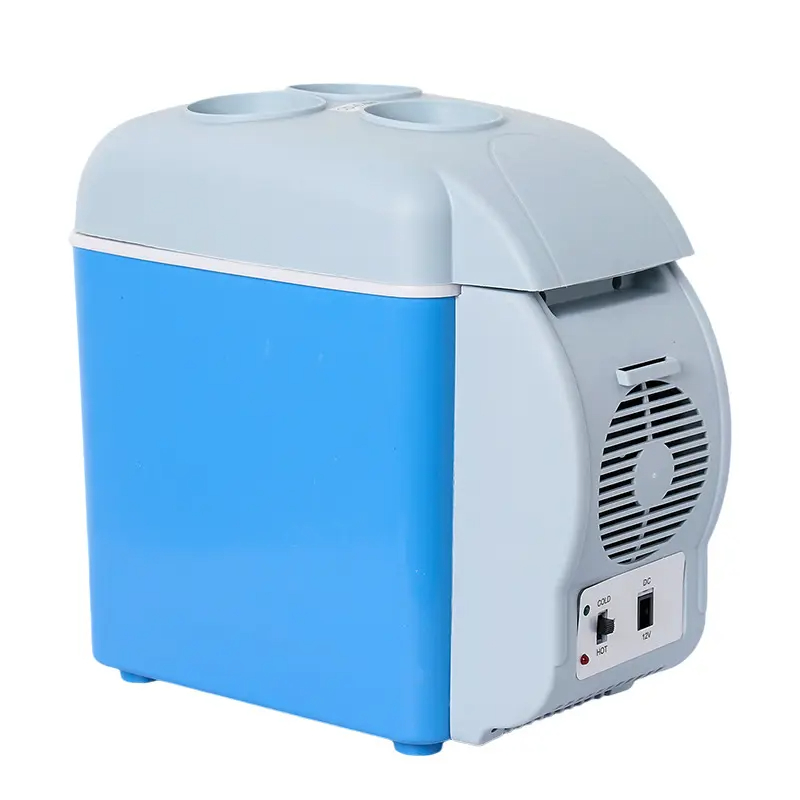 Electric Cooler And Warmer Dual Use Car Refrigerator Portable Mini Fridge 12V Dc Power Supply, 7.5 Liter / 12 Cans 5 Electric Cooler And Warmer Dual Use Car Refrigerator Portable Mini Fridge 12V Dc Power Supply, 7.5 Liter / 12 Cans
