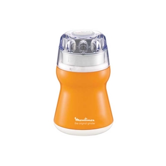 Moulinex Coffee Grinder Orange 180W 50gm No Filter AR110O27