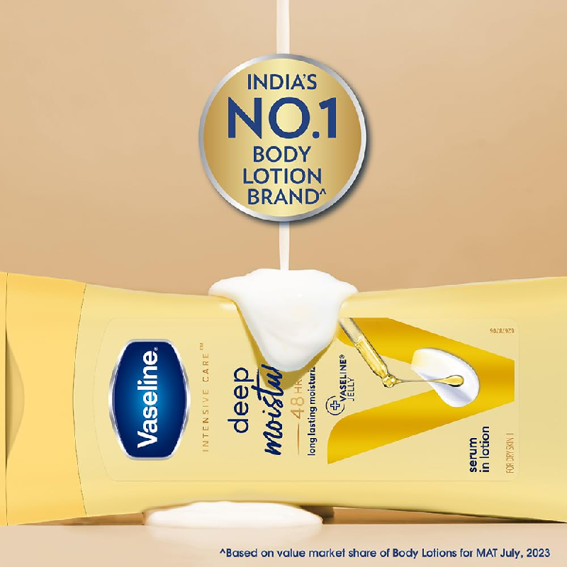 Vaseline Intensive Care Body Lotion Deep Moisture 400Ml (Pack Of 3Pcs) 3 Vaseline Intensive Care Body Lotion Deep Moisture 400Ml (Pack Of 3Pcs)