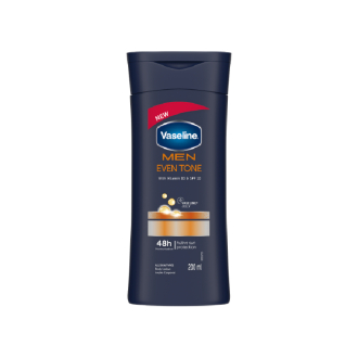 Vaseline Men SPF10 Body Lotion Even Tone 200ml - Set of 3 Pcs