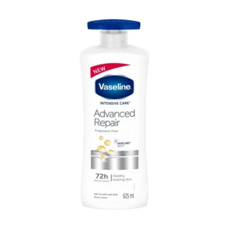 Vaseline Body Lotion Derma Care Advanced Repair 625ml - Set of 3 Pcs