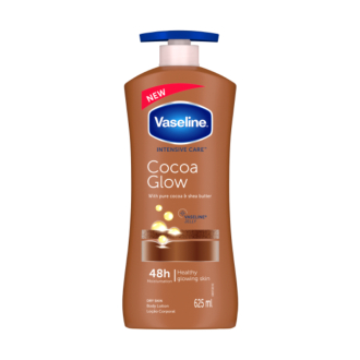 Vaseline Intensive Care Body Lotion Cocoa Glow 625ml (Pack of 3pcs)