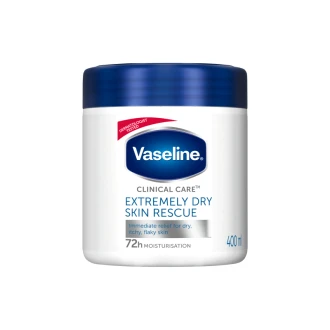 Vaseline Moisturizing Body Cream Extremely Dry Skin Rescue 400ml (Pack of 3pcs)