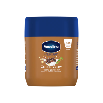 Vaseline Moisturizing Body Cream Cocoa Glow 400ml - Set of 3 Pcs