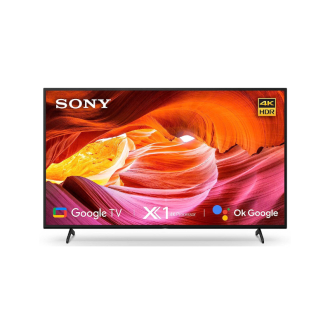 Sony Bravia 65" LED 4K Ultra HD Smart Google TV with Alexa Compatibility, 4K X1-Reality PRO, ChromeCast, Bass Reflex Speaker, Black KD-65X75K