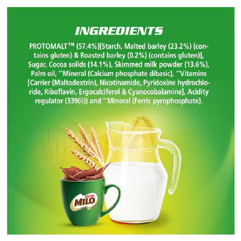 Nestle Milo Activ-Go Malt Powder 200G (Pack Of 12Pcs) 3 Nestle Milo Activ-Go Malt Powder 200G (Pack Of 12Pcs)