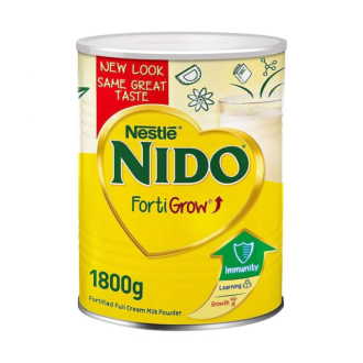 Nestle Nido Fortified Instant Milk Powder, Full Cream 1.8kg (Pack of 6pcs)