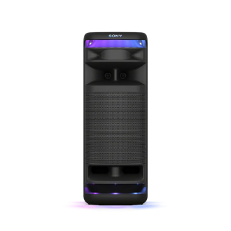 Sony Bluetooth  Party Speaker ULT Tower 10 with ULT Button, Powerfull Bass,25hrs Backup, IP67 Rating, Sound & Party Lights, Wireless Mic for Karaoke,Touch Panel SRS-ULT1000