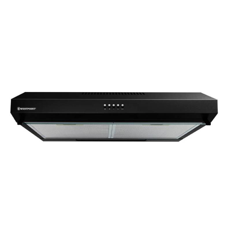 Westpoint Hood Cooker 60Cm, 3-Speed Extraction, Led Lighting, Black Glass Finish Weq-6517.Pmn 1 Westpoint Hood Cooker 60Cm, 3-Speed Extraction, Led Lighting, Black Glass Finish Weq-6517.Pmn