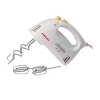 Nikai Hand Mixer 5 Speeds with Turbo Function 200W NH481U 2 Beaters For Eggs And Cream And 2 Hooks For Mixing Dough