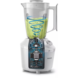 Philips Blender 600W 1.25L Plastic Jar HR2191/20