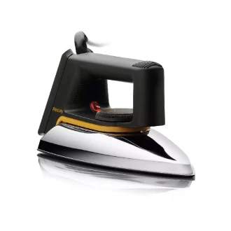 Philips Dry Iron, 1000W, Non Stick, Aluminium Soleplate, 3 Pin Plug, Easy Tempreture Control, 1.9m cord Length HD1172/01