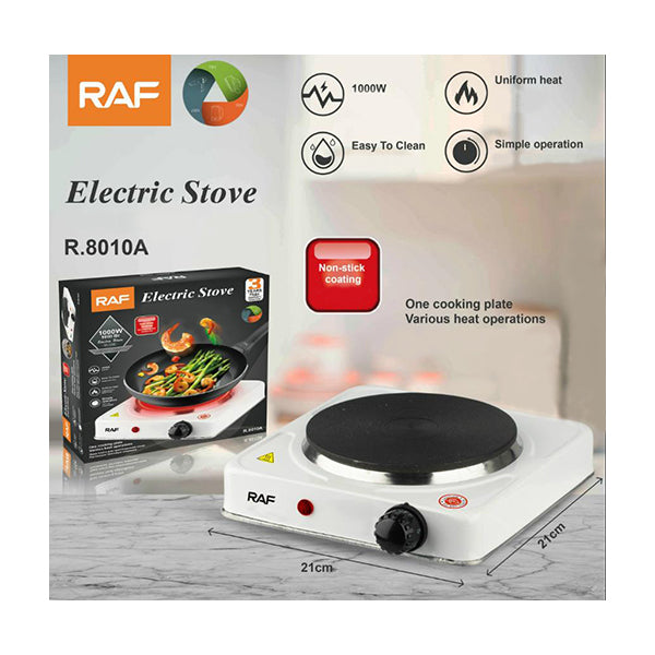 Raf Hotplate 8L 1000W Single, Uniform Heat, Simple Operation R.8010 A 4 Raf Hotplate 8L 1000W Single, Uniform Heat, Simple Operation R.8010 A