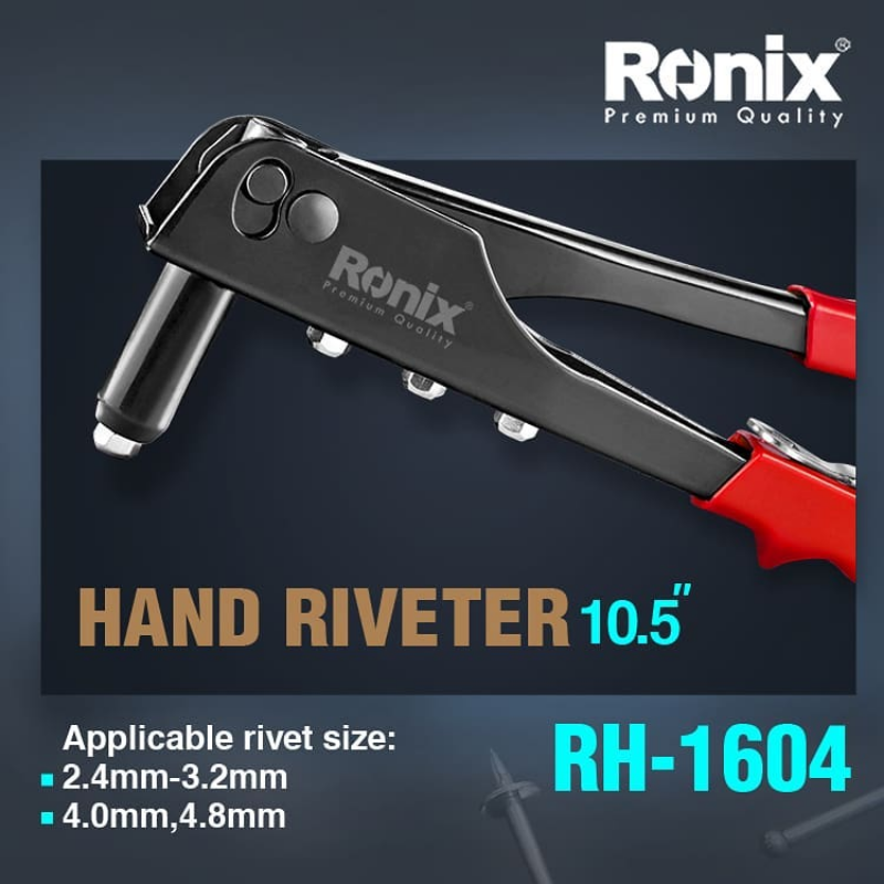 Ronix Hand Riveter 10.5&Quot; Rh-1604 5 Ronix Hand Riveter 10.5&Quot; Rh-1604