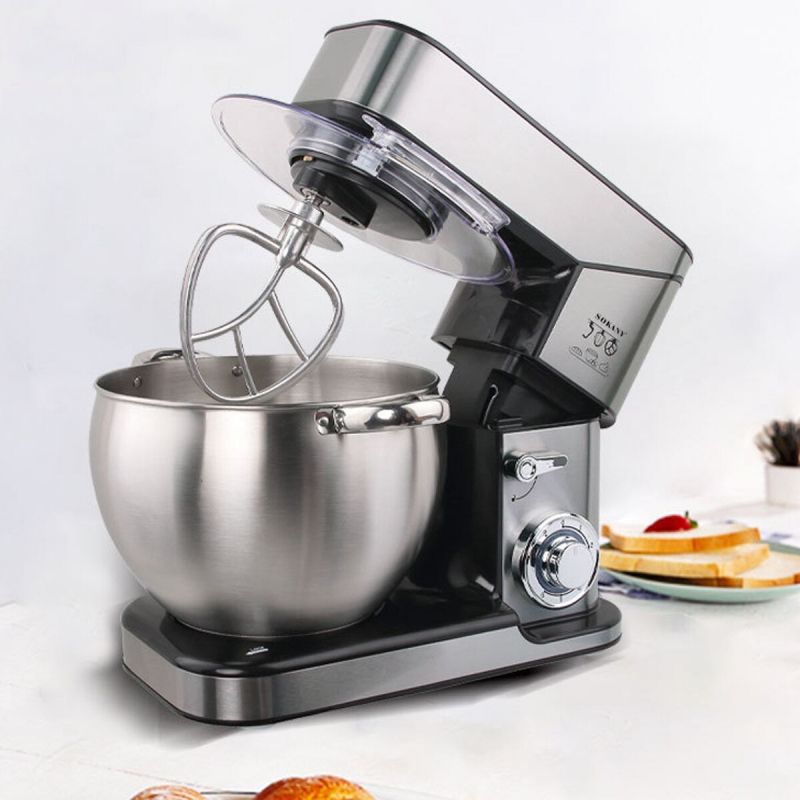 Sokany Electric Stand Mixer 2000W 10L 6 Speed + Pulse 3 Attachments Sc-623 6 Sokany Electric Stand Mixer 2000W 10L 6 Speed + Pulse 3 Attachments Sc-623