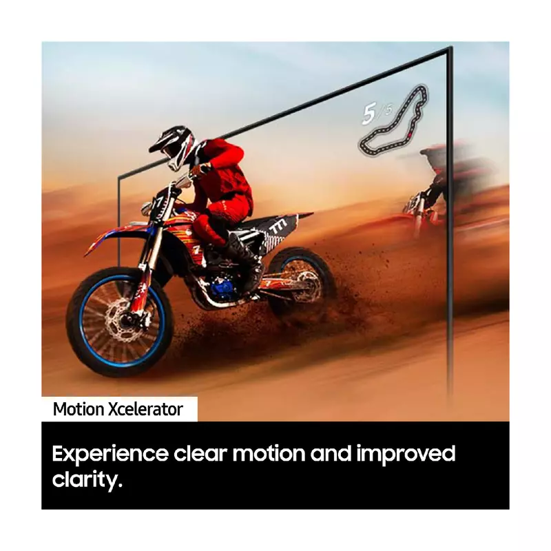 Samsung 55’’ Crystal Uhd 4K, Tizen, Os Smart Tv, Frameless &Amp; Air Slim, Flat Lift Stand, Solar Cell Remote, Dynamic Crystal Color, 4K  Ai Upscaling, Q-Symphony 55Du8000