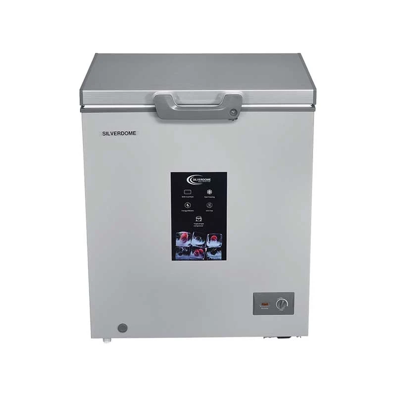 Silverdome Convertible Chest Freezer 142L, Defrost, Fast Freezing, Tropicalized Compressor With Cool Pack, Energy Efficient Cfm-145 1 Silverdome Convertible Chest Freezer 142L, Defrost, Fast Freezing, Tropicalized Compressor With Cool Pack, Energy Efficient Cfm-145