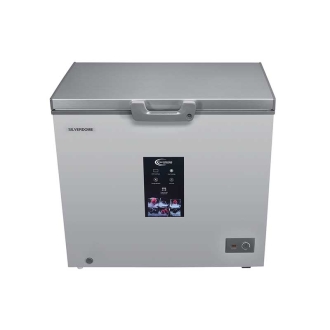 SilverDome Convertible Chest Freezer 198L, Defrost, Fast Freezing, Tropicalized Compressor with Cool Pack, Energy Efficient CFM-200