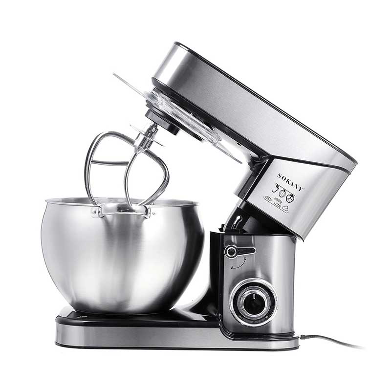 Sokany Electric Stand Mixer 2000W 10L 6 Speed + Pulse 3 Attachments Sc-623 1 Sokany Electric Stand Mixer 2000W 10L 6 Speed + Pulse 3 Attachments Sc-623