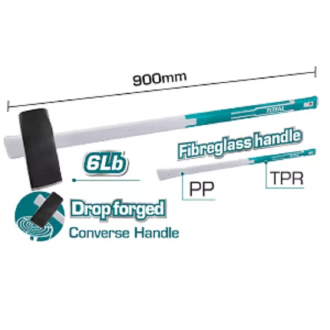 Total Splitting Wedge/Stoning Hammer 2.7kg THT78206D