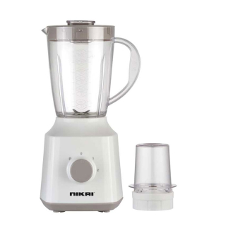 Nikai Blender 1.5l with Dry Grinder 300w Nb1700t3 Unbreakable Jar Stainless Steel Blades 2 Speeds With Pulse