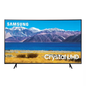 Samsung 65" LED 4K Crystal UHD Smart TV, Air Slim Design, Curved Screen, Ambient Mode, HDR, Game Enhancer, Smart Hub & One Remote Control 65TU8300