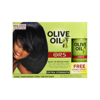 Ors Olive Oil Relaxer Extra Strength Kit ORSOORESK - Set of 3 Pcs