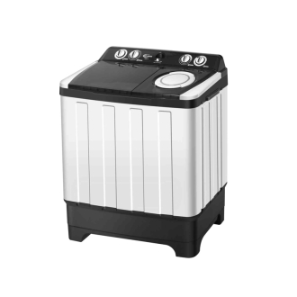 SilverDome Washing Machine 13kg Manual Twin Tub, Spin Air Dry, Strong Pulsator, 2 Wash Programs WMS-13